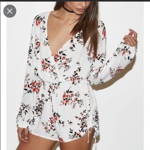 Kendall & Kylie floral romper